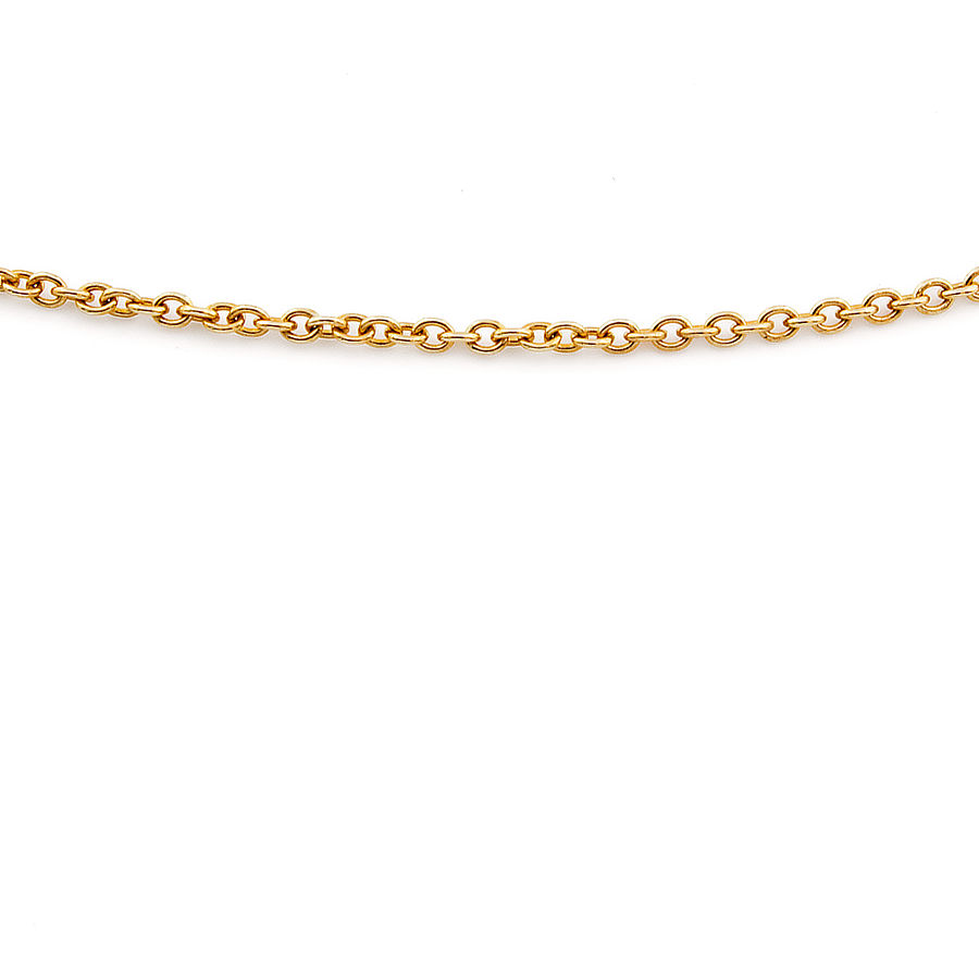 9ct gold 22 inch trace Chain
